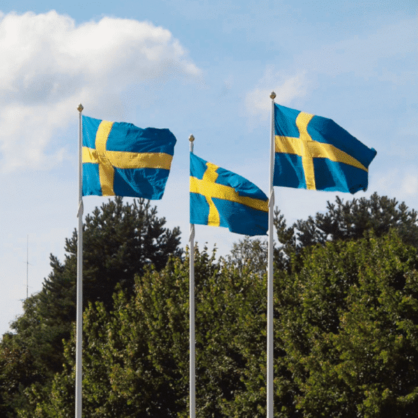 Nationsflagga Sverige 360x225cm